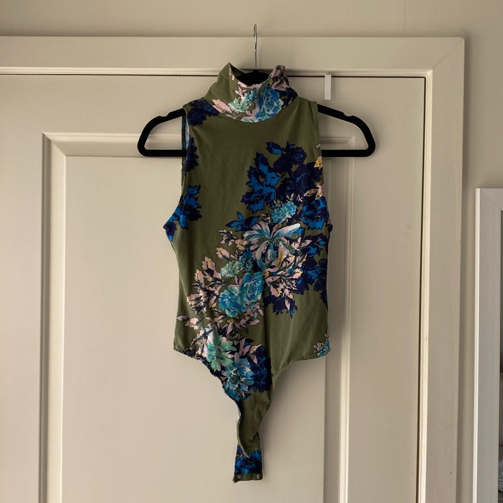 Free People Pixie Floral Bodysuit